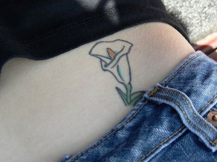 Tulip Flower Tattoo